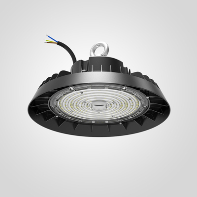 210lm/W एलईडी हाई बे लाइट हाई सीलिंग इंडस्ट्रियल स्पेस 120V-277V