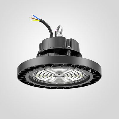 Goldenlux RAL 9017 हाई बे वेयरहाउस लाइटिंग SMD2835 औद्योगिक हाई बे लाइट्स