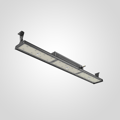 RAL 9017 ब्लैक ETL/DLC रैखिक पैडल कोर्ट लाइट SMD5050 एलईडी टाइप 80W-300W के साथ